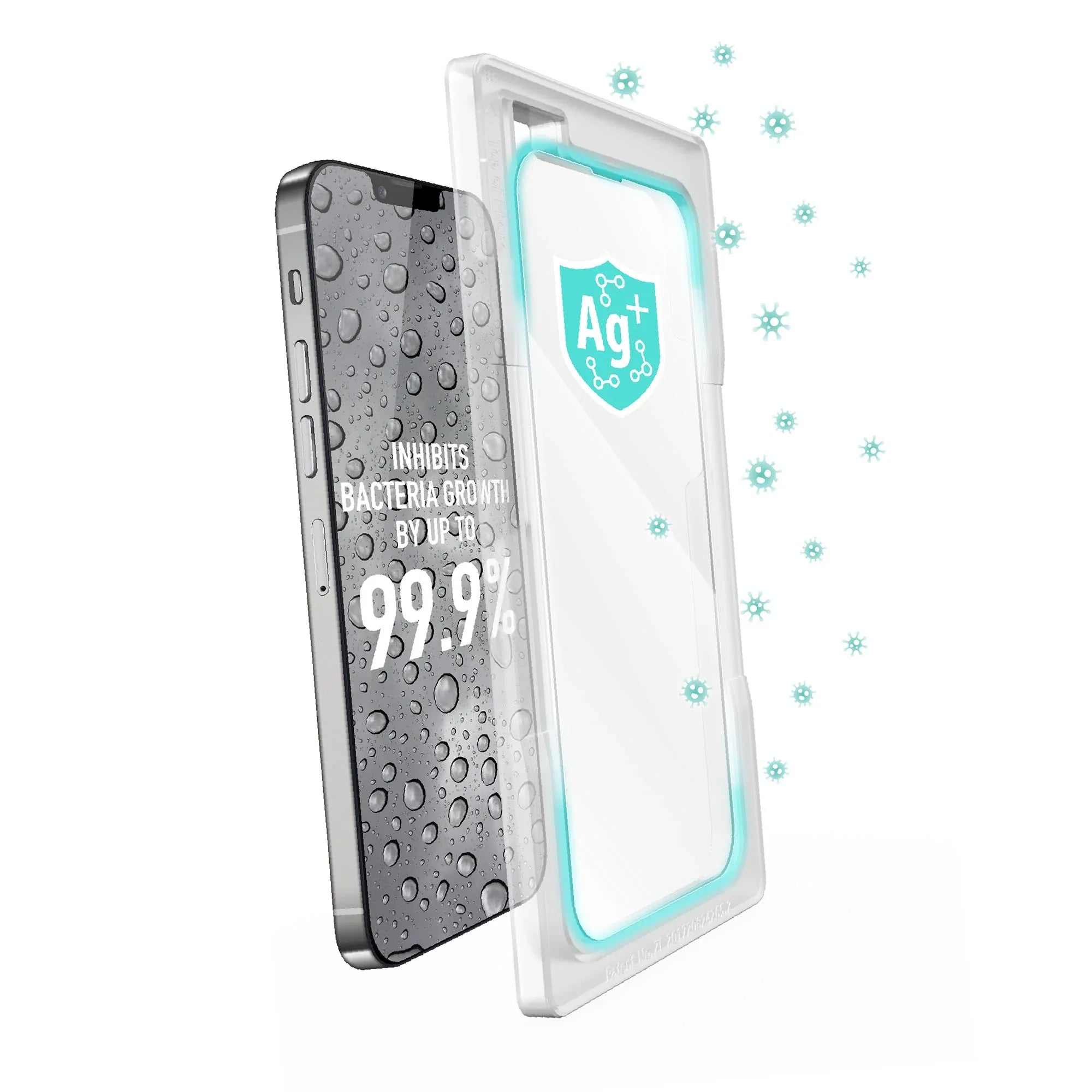 Torrii Bodyglass Screen Protector Anti-Bacterial Coating For iPhone 14 - Clear - Tashqila Torrii Bodyglass Screen Protector Anti-Bacterial Coating For iPhone 14 - Clear - Tashqila